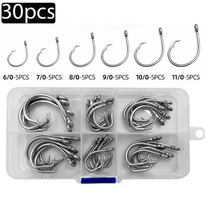 Fishing Hook Assortment - 30 pz/scatola Ami Da Pesca In