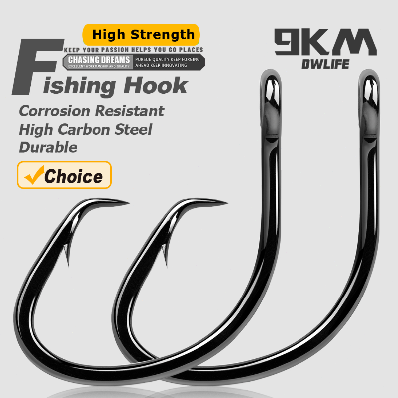 Fishing Hook Barbless - 9KM Cerchio Ganci 25 ~ 50
