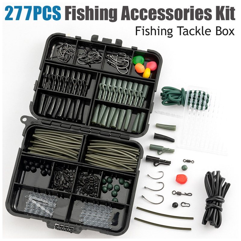Fishing Hook Assortment - Set di ami girevoli per esche,
