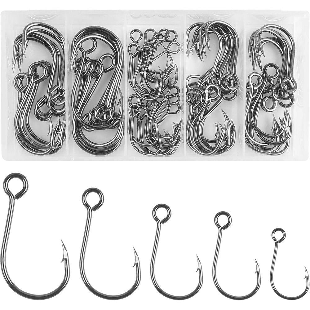 Fishing Hook Assortment - 70 pezzi da pesca in linea