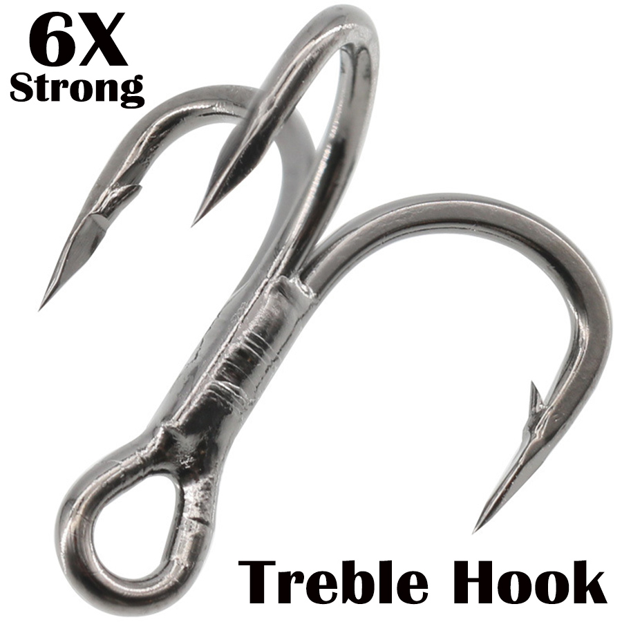 Fishing Hook Assortment - Amo da pesca triplo 6X Forte