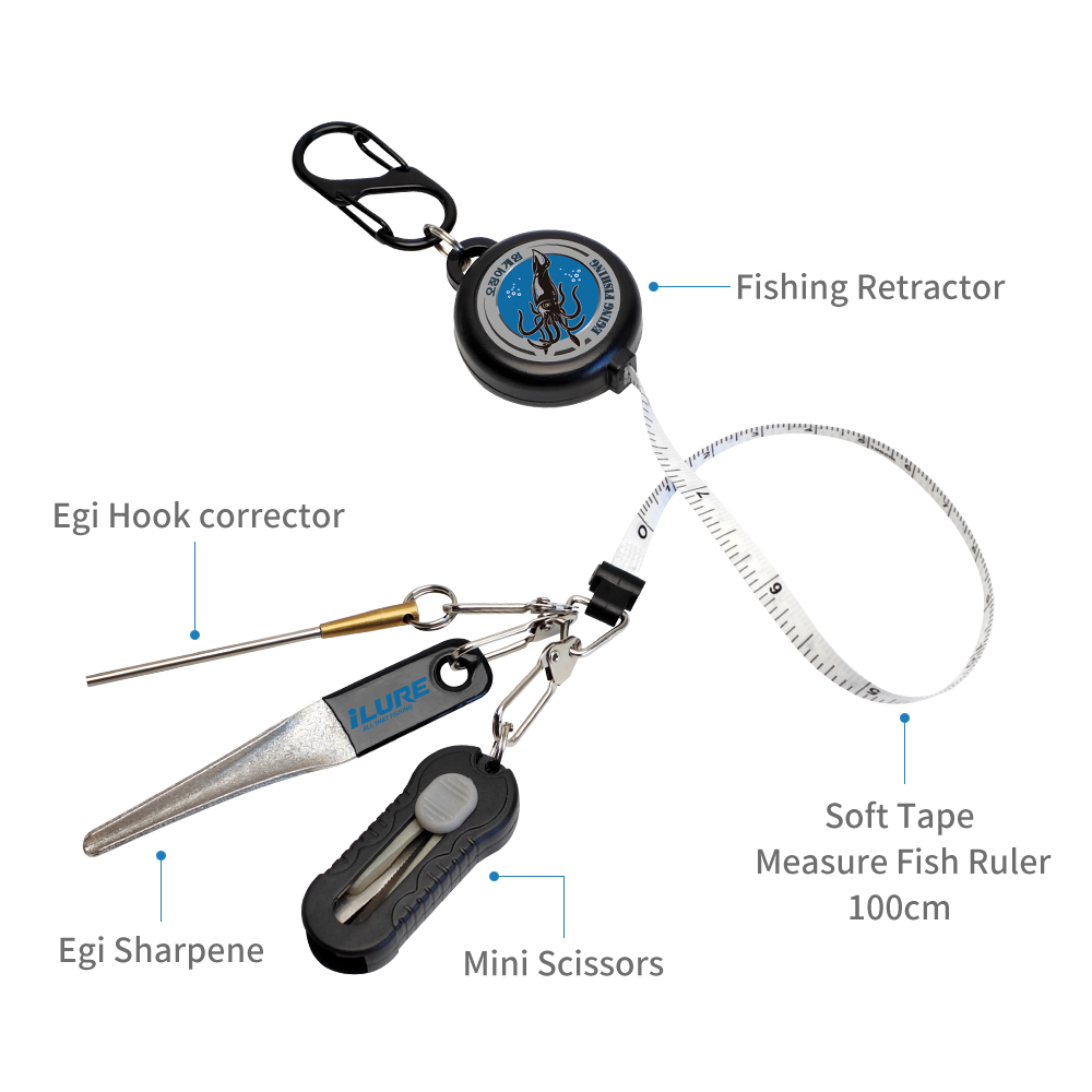 Kit da Pesca 4 in 1: Retrattor - Fishing Hook Stainless Steel recensione e prezzo